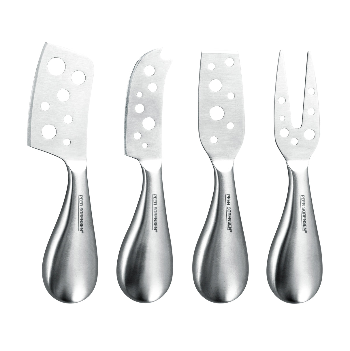 74578 - Cheese Knife Set - Set of 4, Stainless Steel