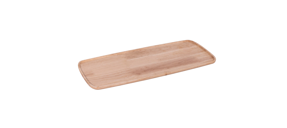 74594 - Rectangular Serving Platter, 50 x 22 x 1.5cm Rubberwood