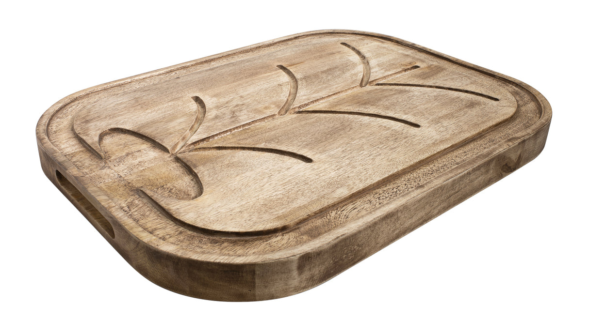 74618 - Carving Board, 48 x 36 x 3.6cm Mangowood