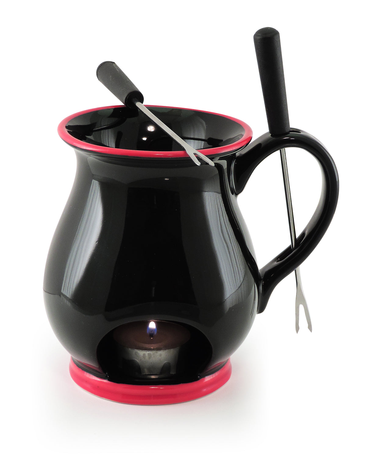 Indulge 4 Piece Chocolate Fondue Mug Set