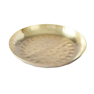 Moda Stainless Steel Round Food Serving Salad Bowl Platter