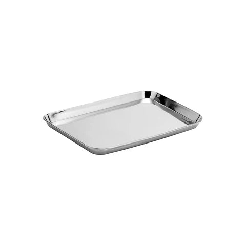 Chef Inox Rectangular Tray S/S (Sold in sets of 12)