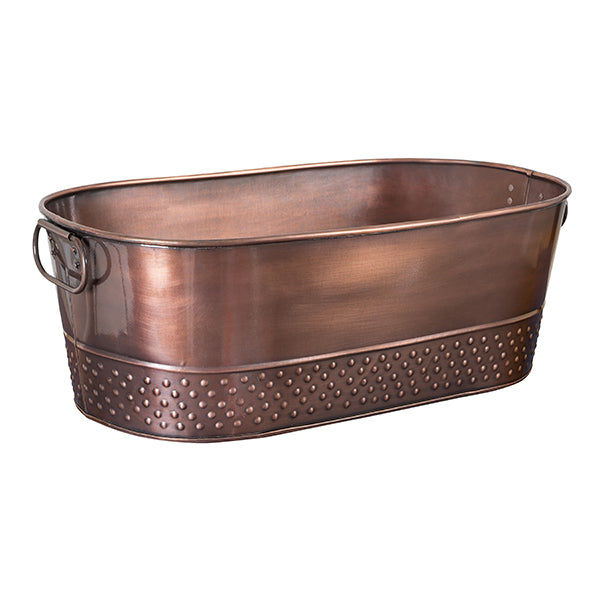 Beverage Tub-Antique | Oval | 525X290X175Mm