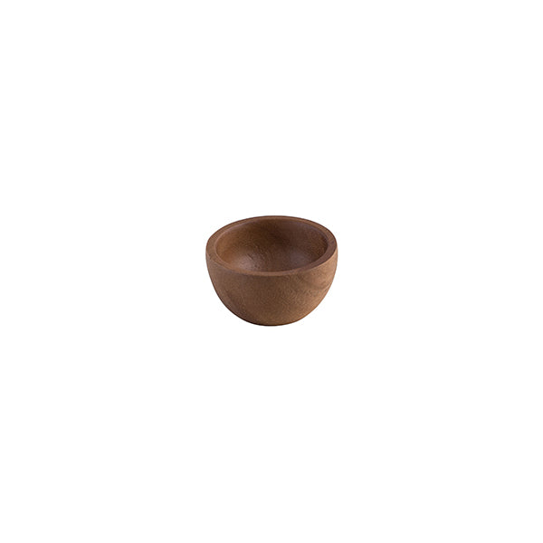 76891 - Acacia Mini Round Dish | 55 (D) X 30 (H)Mm