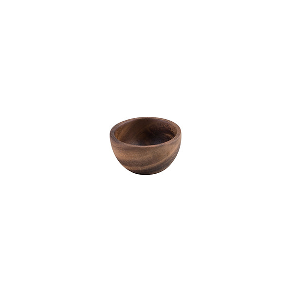 Acacia Mini Round Dish | 80 (D) X 45 (H)Mm