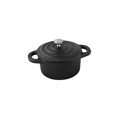 Moda Mini Cast Iron Casserole Dish Food Presentation Pot