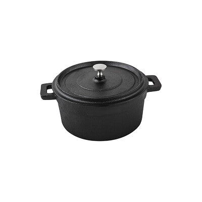 Moda Mini Cast Iron Casserole Dish Food Presentation Pot