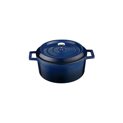 Round Casserole Dish Collection - Multi-Size & Low Profile