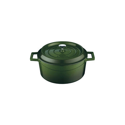 Round Casserole Dish Collection - Multi-Size & Low Profile