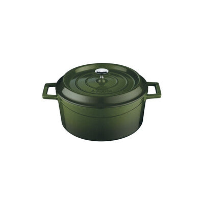 Round Casserole Dish Collection - Multi-Size & Low Profile