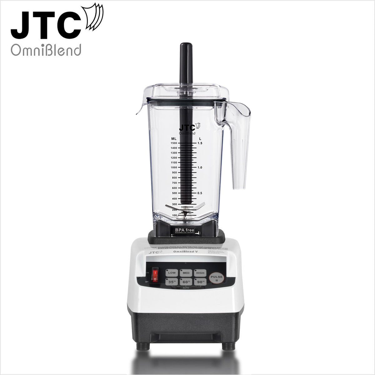 JTC OmniBlend TM 800AQ with 1.5L D Jug Set & OmniShield I Sound Shield 7 Year Warranty