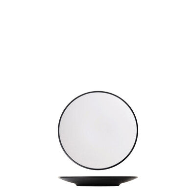 828203-BE - Round Coupe Plate - 205mm - COU COU - Melamine (Set of 6)