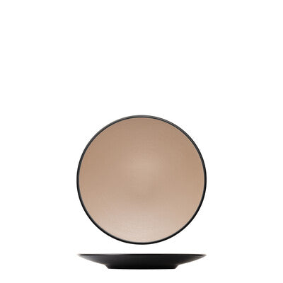 828204-BE - Round Coupe Plate - 230mm - COU COU -Melamine (Set of 6)