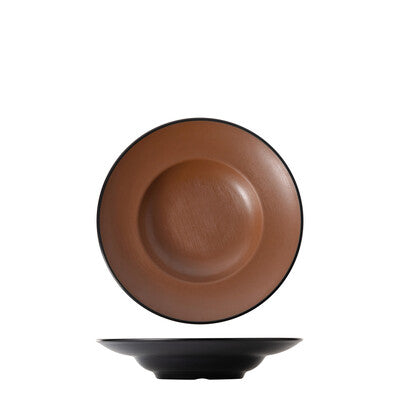 828242-BE - Round Pasta/Soup Bowl - 260mm - COU COU - Melamine (Set of 6