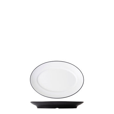 Oval Plate Wide Rim - 310x220mm - COU COU - Melamine (Set of 6)