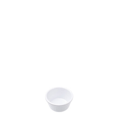 828515-BK - Ramekin Fluted - 120ml - COU COU - Melamine (Set of 6)