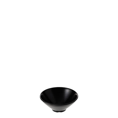 828741 - Matte Black Round Conical Bowl - COU COU Melamine (Set of 6)