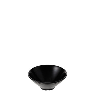 828741 - Matte Black Round Conical Bowl - COU COU Melamine (Set of 6)