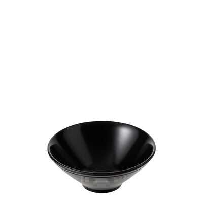 828741 - Matte Black Round Conical Bowl - COU COU Melamine (Set of 6)