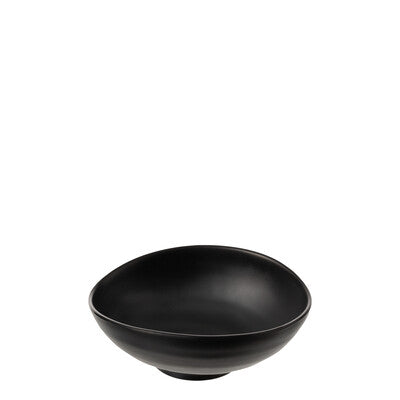 828746 - Matte Black Oval Bowl - COU COU Melamine (Set of 6)