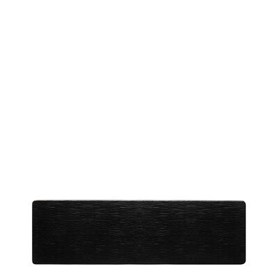 828761 - Matte Black Rect Serving Board - COU COU Melamine (Set of 6)