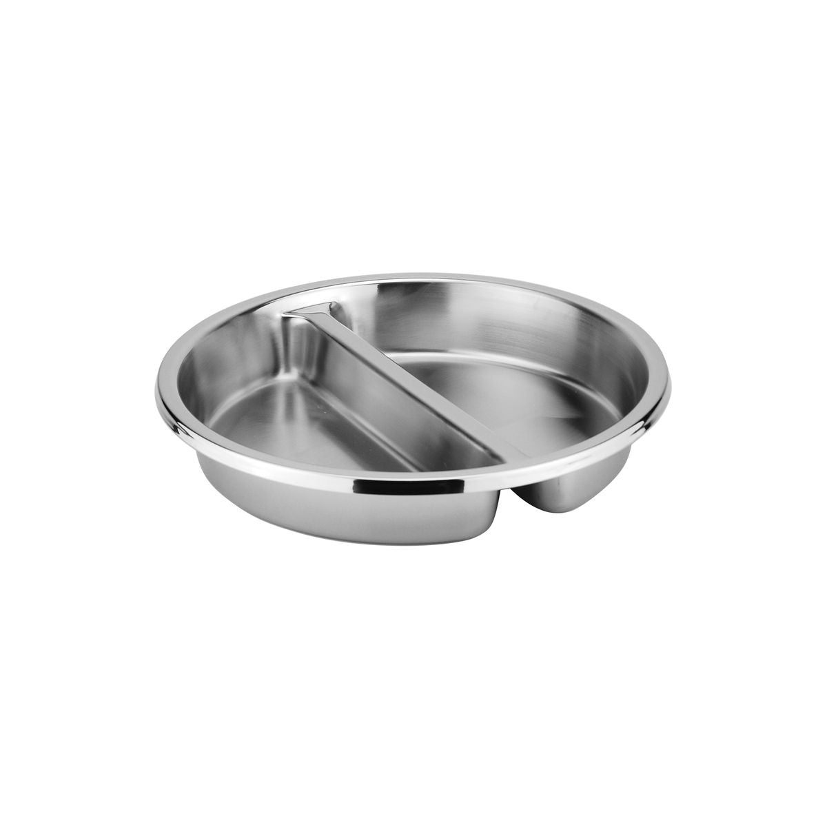 8335002 - Food Pan-18/10 | Round | 360Mm | 1 Divider
