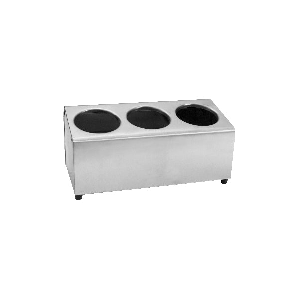 Cutlery Holder-S/S | 350X170X180Mm | 3-In-A-Row