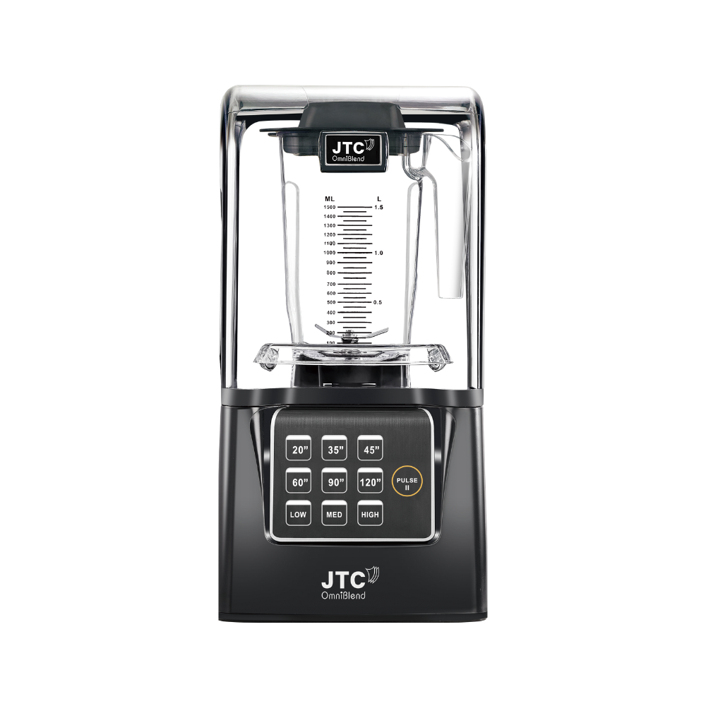 JTC OmniBlend 890Q Omni-Q7 Integrated Quiet Commercial Blender 1.5 Litre D Jug Set