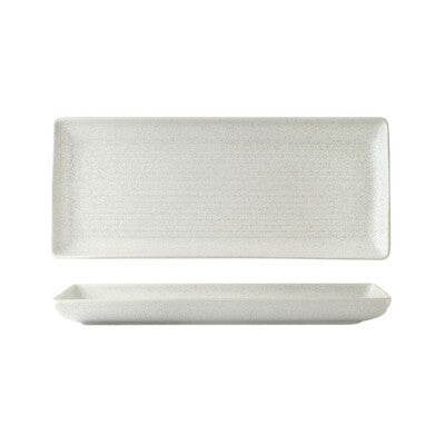 Rectangular Platter 335x140mm Frost (Sold in sets of 12)