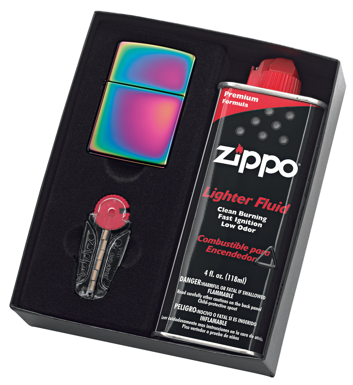 90151GP - Zippo Spectrum Lighter with Fluid and Flints