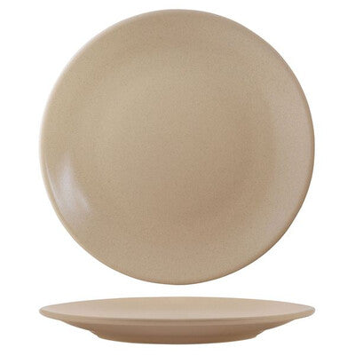 Round Plate-Coupe 310mm Ø Sand (Sold in sets of 3)