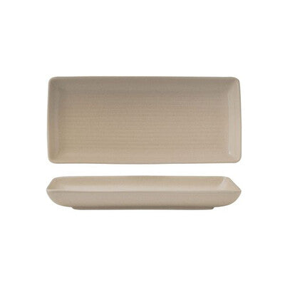 Rectangular Platter 250x125mm Sand (Sold in sets of 24)