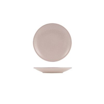 Round Coupe Plate-PEARL BLUSH - Various Sizes (Sold in sets of 6)