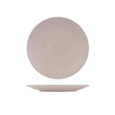 Round Coupe Plate-PEARL BLUSH - Various Sizes (Sold in sets of 6)