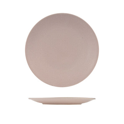 Round Coupe Plate-PEARL BLUSH - Various Sizes (Sold in sets of 6)