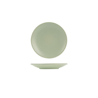 Round Coupe Plate PEARL PISTACHIO -Various Sizes (Sold in sets of 6)