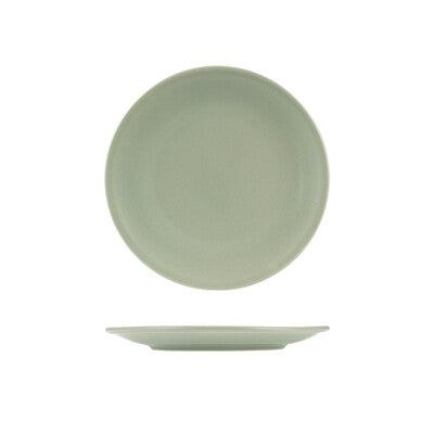 Round Coupe Plate PEARL PISTACHIO -Various Sizes (Sold in sets of 6)