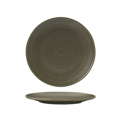 Round Coupe Ribbed Plate CARGO (Sold in sets of 6)