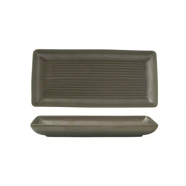 Cargo Ribbed Rectangular Platter 335x145mm