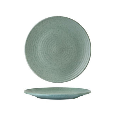 Round Coupe Ribbed Plate - MINT (Sold in Sets of 6)