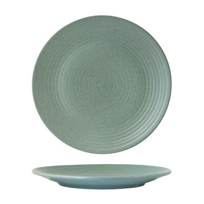 Round Coupe Ribbed Plate - MINT (Sold in Sets of 6)