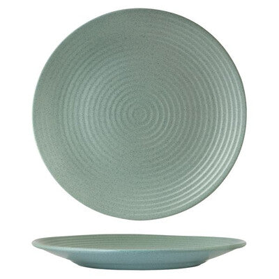 Round Coupe Ribbed Plate - MINT (Sold in Sets of 6)