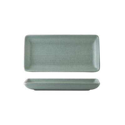 Rect Share Platter MINT (Sold in Sets of 6)