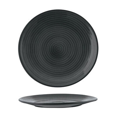 Round Coupe Ribbed Plate - JUPITER (Sold in sets of 6)