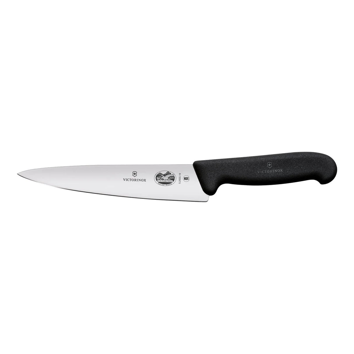 Cooks - Carving Knife, Straight Edge 19cm - Black