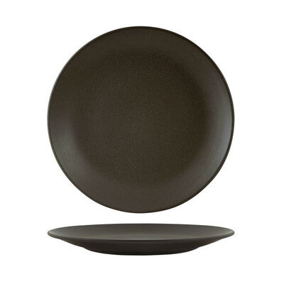 Round Coupe Plate CHARCOAL (Sold in sets of 6)