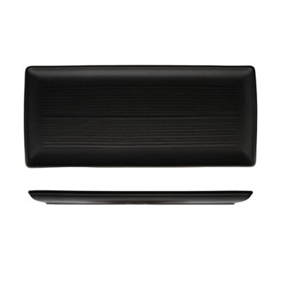 Rectangular Platter - Charcoal (Sold in sets of 12)