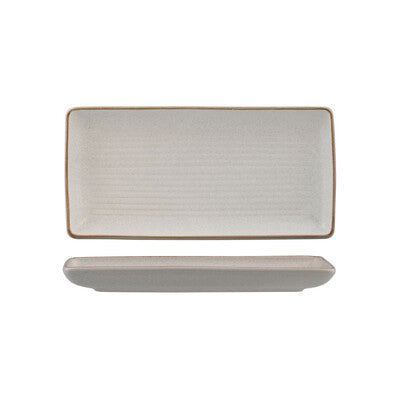 RECT SHARE PLATTER-MINERAL (Sold in sets of 6)