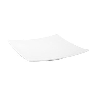 91012-W - Ryner Melamine Ryner Glass Curved Platter - 300X300Mm (Sold