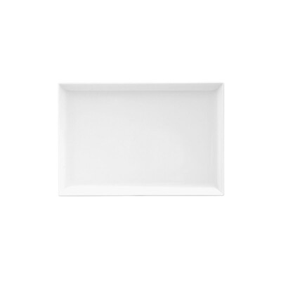 91034-R - Ryner Melamine Ryner Glass Rectangular Platter - 350X240Mm (Set of 6)